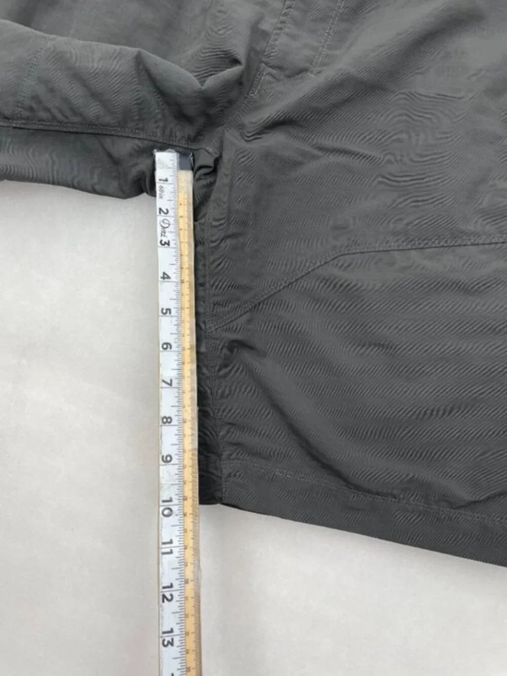 The North Face Paramount Cargo Shorts Granite Grey Nylon Hiking Technical Men 34